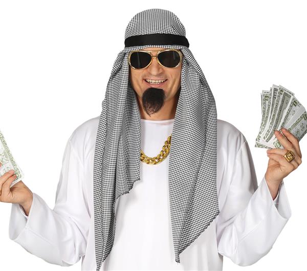 Grote foto sjeik arabier kostuum heren verzamelen overige verzamelingen