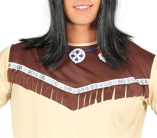 Grote foto indianen kostuum beige heren verzamelen overige verzamelingen