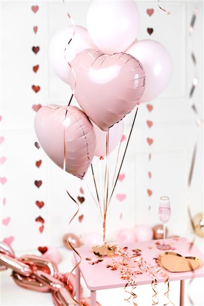 Grote foto hartjes ballon gewicht rose goud 11 5cm verzamelen overige verzamelingen