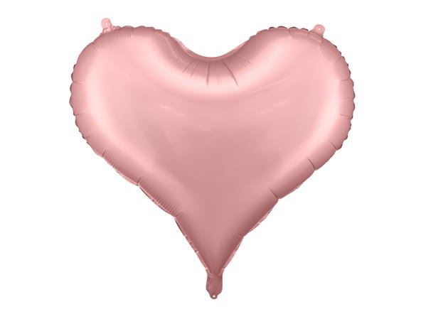 Grote foto hart helium ballon lichtroze leeg 75cm verzamelen overige verzamelingen