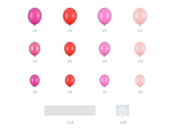 Grote foto hart ballonnen set roze 1 65m verzamelen overige verzamelingen