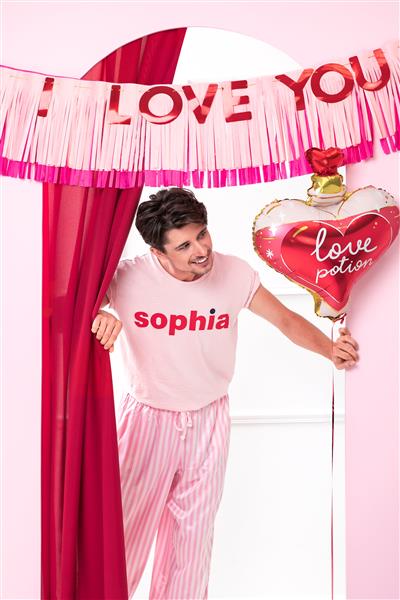 Grote foto rood roze banner i love you 1 5m verzamelen overige verzamelingen