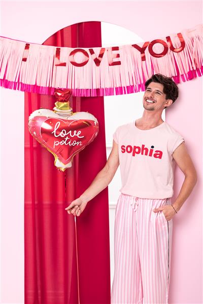 Grote foto rood roze banner i love you 1 5m verzamelen overige verzamelingen