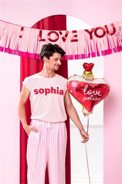 Grote foto rood roze banner i love you 1 5m verzamelen overige verzamelingen