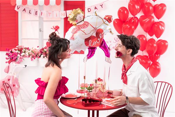 Grote foto valentijnsdag letterslinger 1 50m verzamelen overige verzamelingen