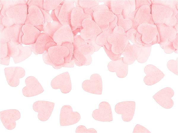 Grote foto hartjes confetti lichtroze 15gr verzamelen overige verzamelingen