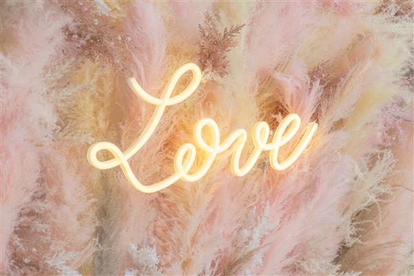 Grote foto love neon lamp 61cm verzamelen overige verzamelingen