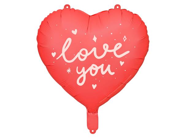 Grote foto hart helium ballon love you 45cm verzamelen overige verzamelingen