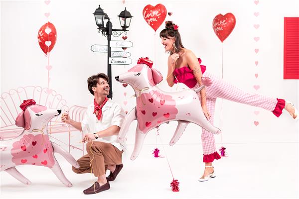 Grote foto hart helium ballon love you 45cm verzamelen overige verzamelingen