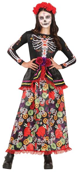 Grote foto dia de los muertos jurk gekleurd dames verzamelen overige verzamelingen