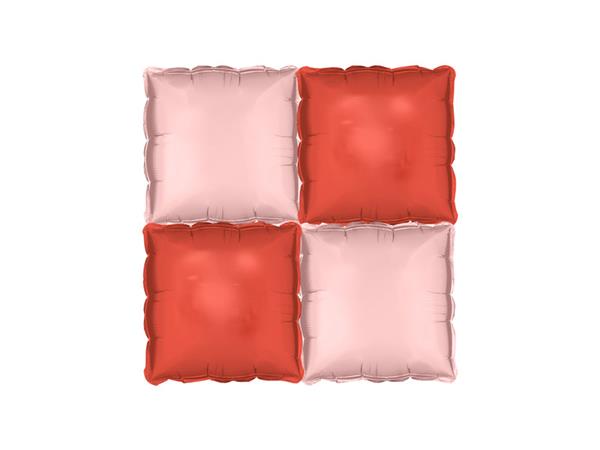 Grote foto rood roze ballonnen muur leeg 35cm 4st verzamelen overige verzamelingen