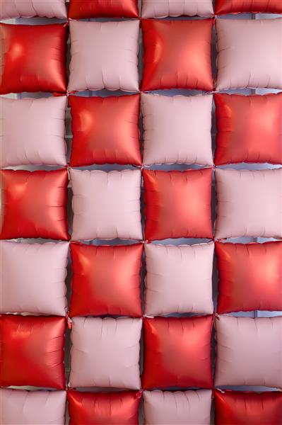 Grote foto rood roze ballonnen muur leeg 35cm 4st verzamelen overige verzamelingen