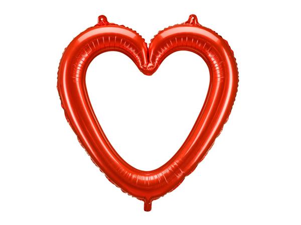 Grote foto hart helium ballon rood 86cm verzamelen overige verzamelingen