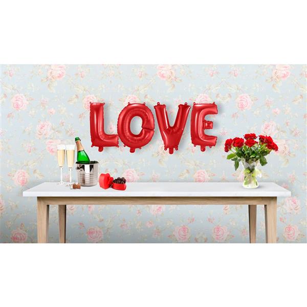 Grote foto love helium ballon leeg 36cm 4st verzamelen overige verzamelingen