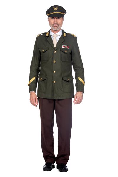 Grote foto leger jas heren officier luxe verzamelen overige verzamelingen