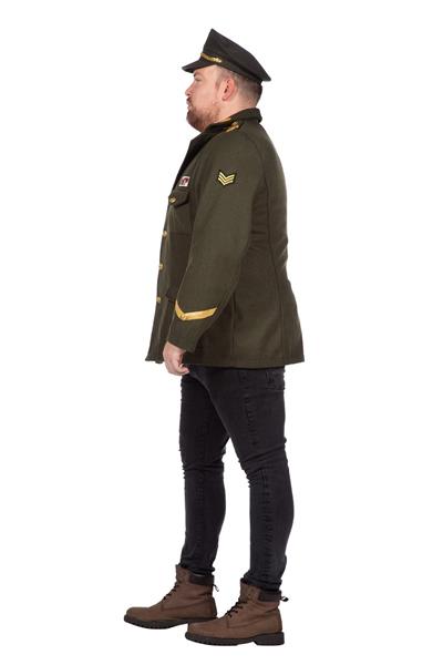 Grote foto leger jas heren officier luxe verzamelen overige verzamelingen