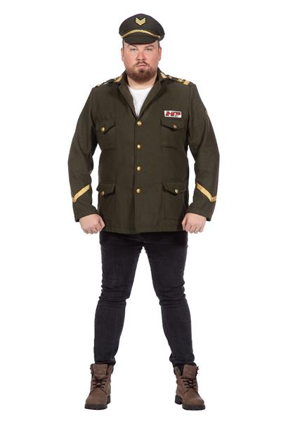 Grote foto leger jas heren officier luxe verzamelen overige verzamelingen