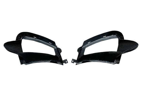 Grote foto dit betreft een set mclaren 720s carbon voor bumper lucht happer auto onderdelen tuning en styling