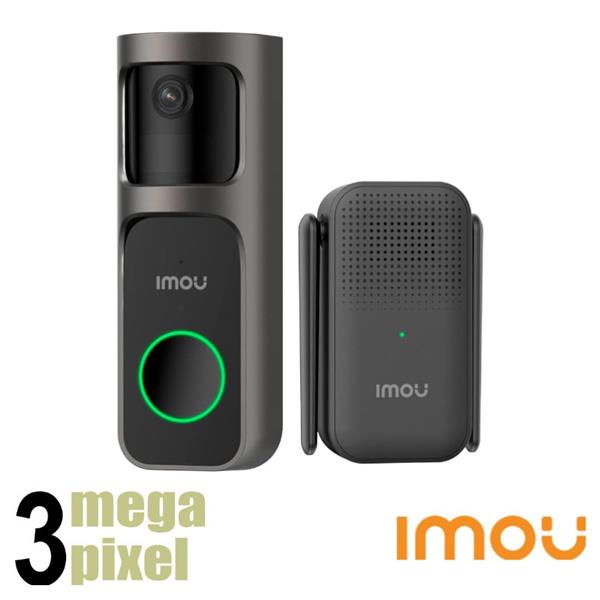 Grote foto imou 3mp wifi deurbel kit smart tracking micro sd kaart slot audio db 2sp 3t0w audio tv en foto videobewakingsapparatuur