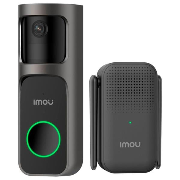 Grote foto imou 3mp wifi deurbel kit smart tracking micro sd kaart slot audio db 2sp 3t0w audio tv en foto videobewakingsapparatuur