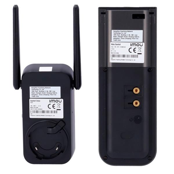 Grote foto imou 3mp wifi deurbel kit smart tracking micro sd kaart slot audio db 2sp 3t0w audio tv en foto videobewakingsapparatuur