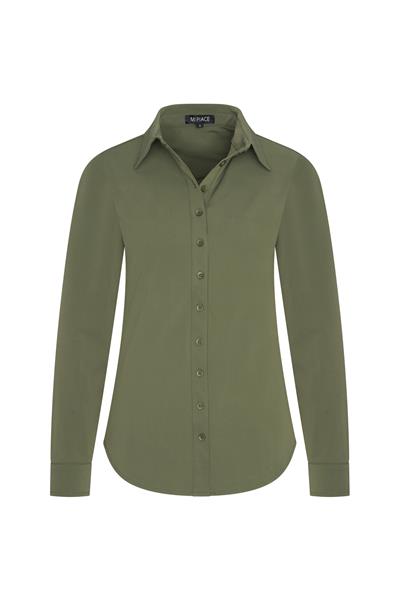 Grote foto travel blouse uni 60840 deep dephts kleding dames blouses
