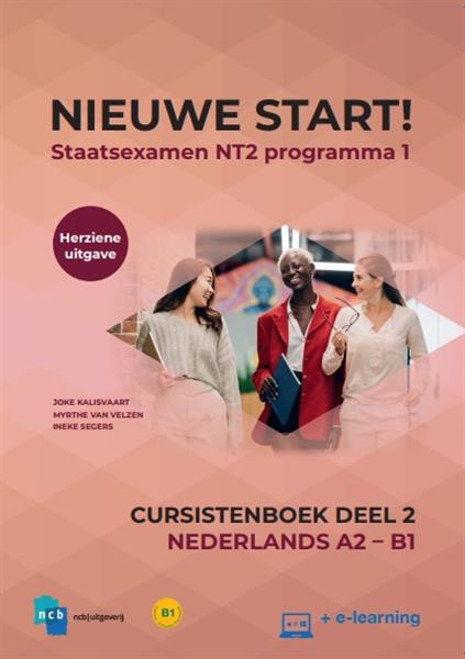 Grote foto deel 2 a2 b1 nieuwe start nederlands voor het staatsexamen cursistenboek boeken overige boeken