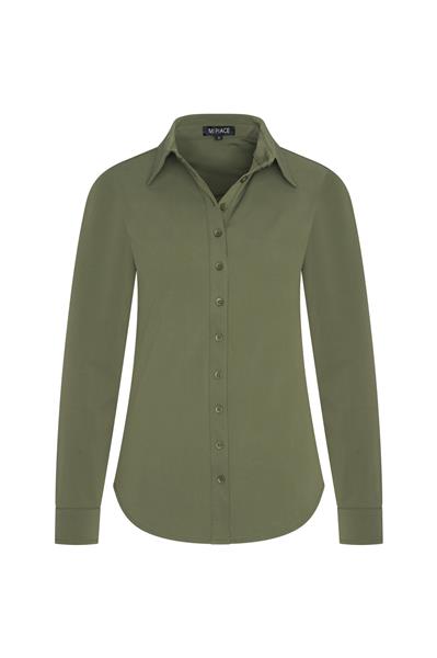 Grote foto travel blouse uni 60840 deep dephts kleding dames blouses