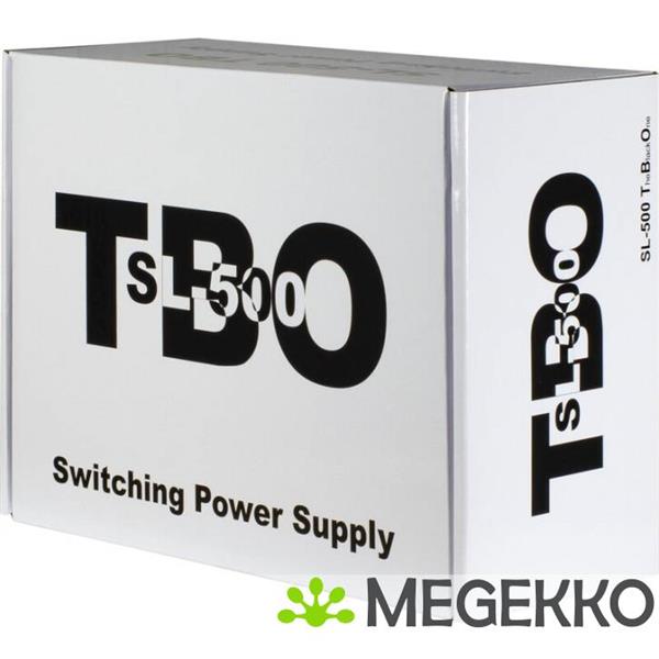 Grote foto inter tech sl 500 tbo power supply unit 500w zwart computers en software overige