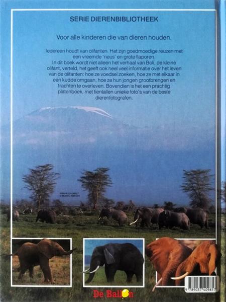 Grote foto het boek van de olifanten boeken overige boeken