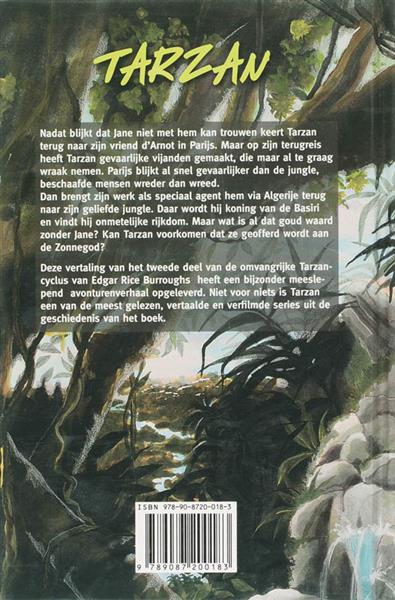 Grote foto de terugkeer van tarzan tarzan 2 boeken jeugd 13 jaar en ouder