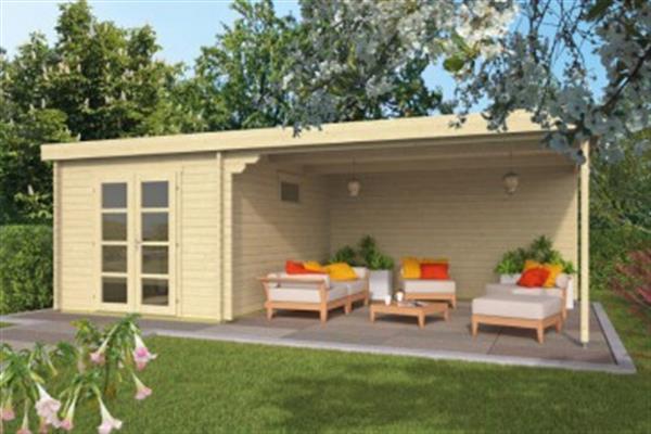 Grote foto tuinhuis modern gunnar met overkapping 725 x 400 tuin en terras tuinhuisjes en blokhutten