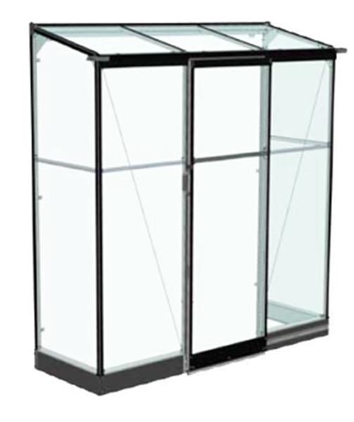 Grote foto tuinkas muurserre qube lt 26 255 x 382 x 212 cm tuin en terras kassen en kweekspullen