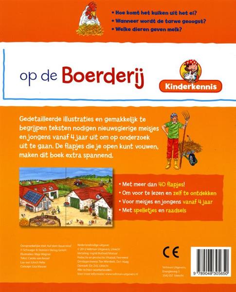 Grote foto kinderkennis op de boerderij kinderkennis boeken jeugd 13 jaar en ouder