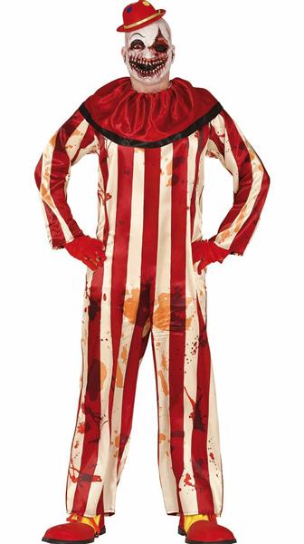 Grote foto killer clown halloween kostuum heren verzamelen overige verzamelingen