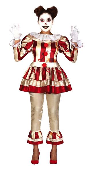 Grote foto clown halloween kostuum dames verzamelen overige verzamelingen