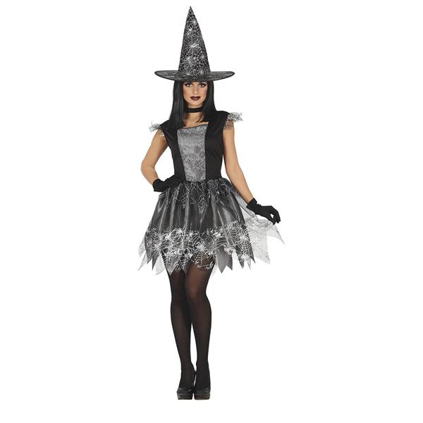 Grote foto heks halloween kostuum dames zilver verzamelen overige verzamelingen