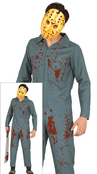 Grote foto psycho halloween kostuum heren jumpsuit verzamelen overige verzamelingen