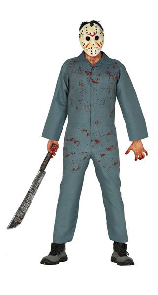 Grote foto psycho halloween kostuum heren jumpsuit verzamelen overige verzamelingen