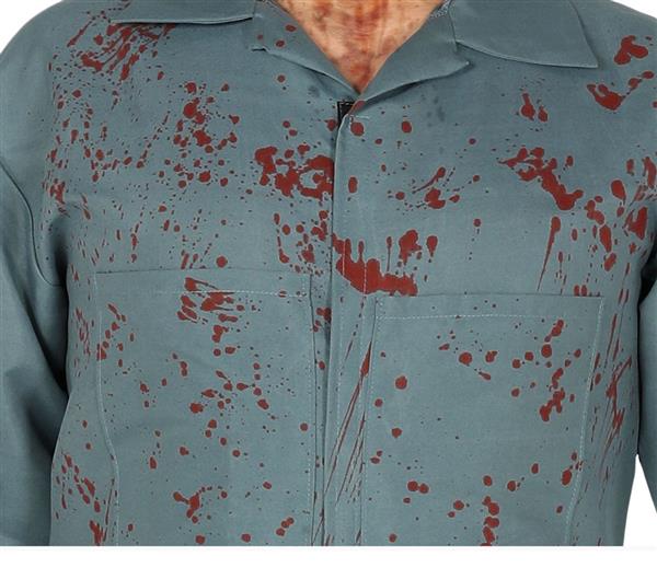 Grote foto psycho halloween kostuum heren jumpsuit verzamelen overige verzamelingen