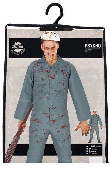 Grote foto psycho halloween kostuum heren jumpsuit verzamelen overige verzamelingen