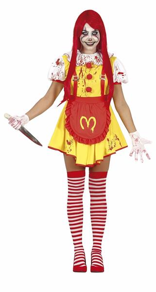 Grote foto mc killer halloween kostuum dames verzamelen overige verzamelingen