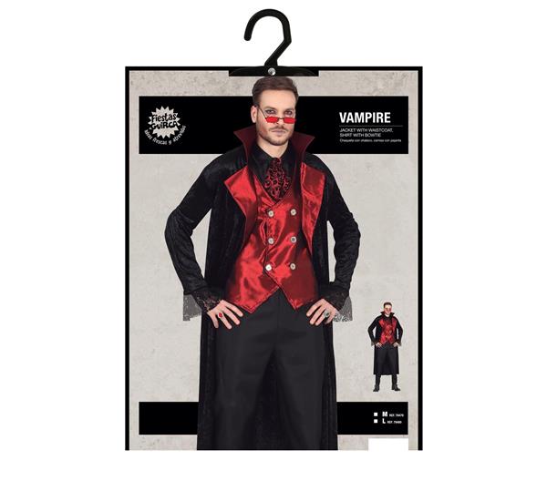 Grote foto vampier halloween kostuum heren rood verzamelen overige verzamelingen