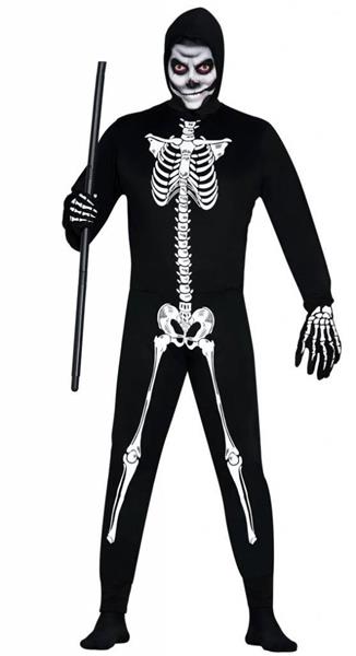 Grote foto halloween kostuum skelet verzamelen overige verzamelingen