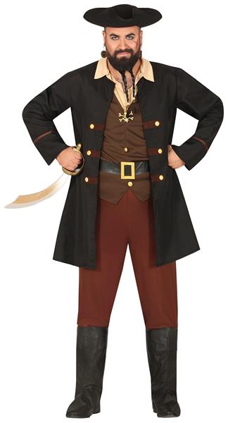 Grote foto piratenpak bruin heren verzamelen overige verzamelingen