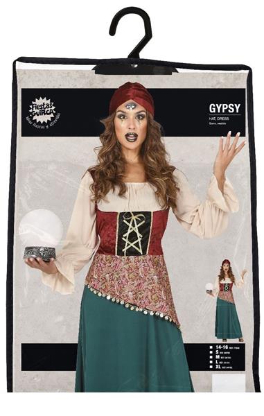 Grote foto gipsy halloween kostuum dames verzamelen overige verzamelingen