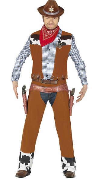 Grote foto cowboy kostuum bruin verzamelen overige verzamelingen
