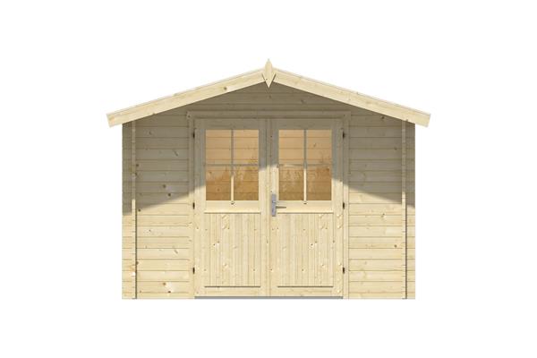 Grote foto tuinhuis pamplona 300 x 400 70cm extra diep tuin en terras tuinhuisjes en blokhutten