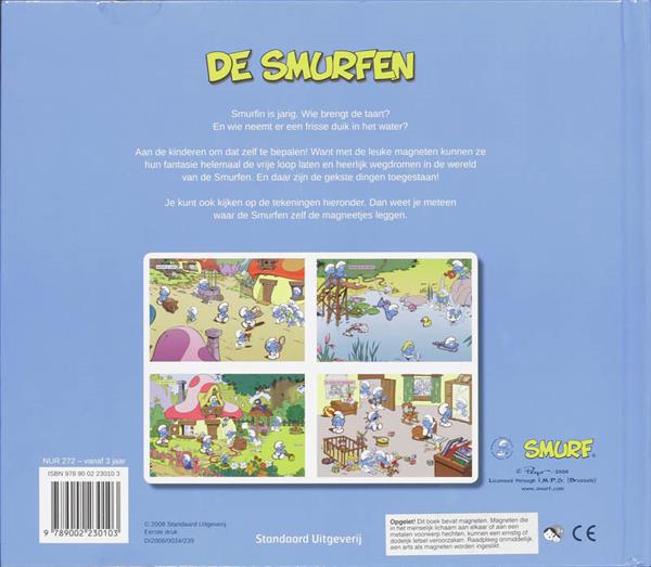 Grote foto de smurfen pret in het smurfendorp de smurfen boeken jeugd 13 jaar en ouder