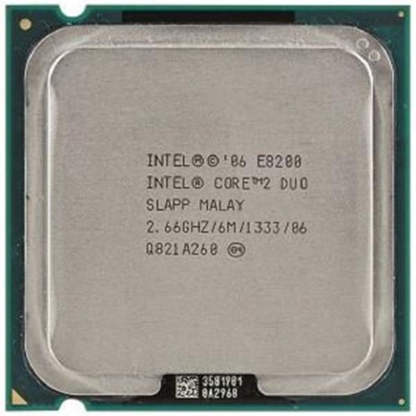 Grote foto nieuwstaat intel core 2 duo e8200 2.66ghz socket 775 12 maanden garantie computers en software overige computers en software